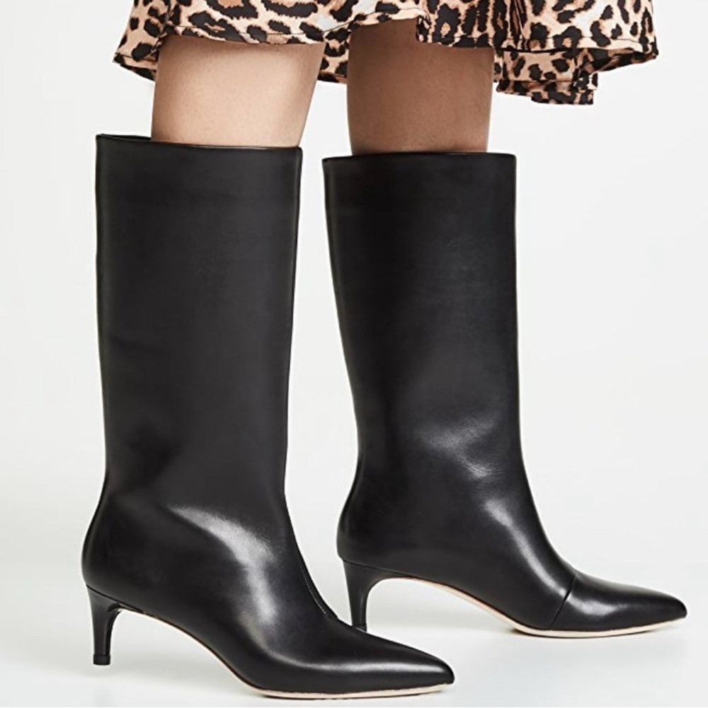 Loeffler Randall Size 6 Black Naomi Boots